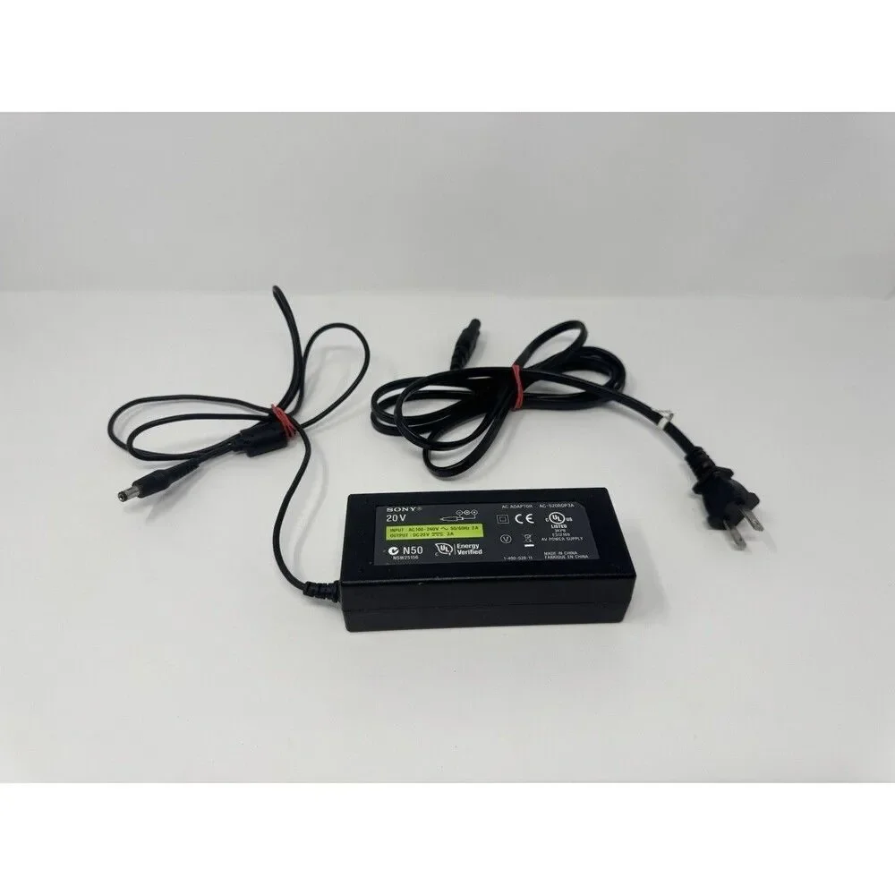 Sony AC-S20RDP3A 20V 3A Genuine OEM Power Adapter Charger N50 AC Adapter